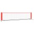 Red de tenis poliéster negro y rojo 400x100x87