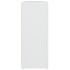 Aparador de madera contrachapada blanco 91x29,5x75