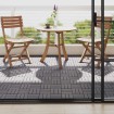 Baldosas de terraza 10 uds madera acacia gris lavado 30x30 cm