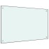 Protección salpicaduras cocina vidrio templado blanco 80x50