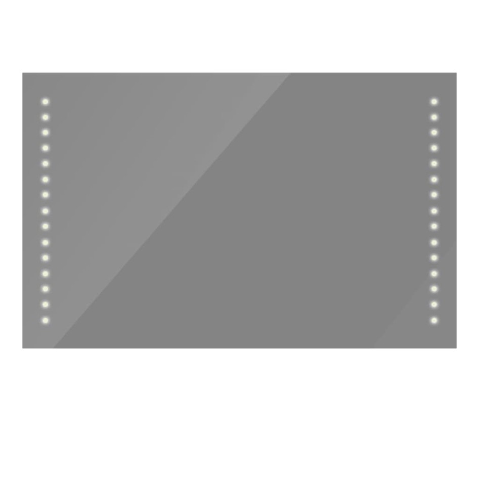 Espejo de pared con luces LED 100x60