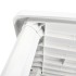 Mesa de jardín de plástico blanca 101x68x72