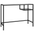 Escritorio para ordenador vidrio negro 100x36x74