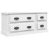 Mueble para TV madera contrachapada blanco 100x35,5x45