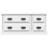 Mueble para TV madera contrachapada blanco 100x35,5x45