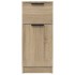 Aparador de madera contrachapada roble Sonoma 30x30x70