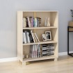 Estantería HAMAR madera pino maciza marrón miel 85x35x112 cm