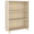 Estantería HAMAR madera pino maciza marrón miel 85x35x112