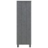 Estantería HAMAR madera maciza pino gris oscuro 85x35x112