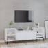 Mueble para TV madera contrachapada blanco 160x35x55