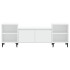 Mueble para TV madera contrachapada blanco 160x35x55