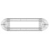 Arriate de gaviones de hierro galvanizado 190x50x100