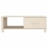 Mesa de centro HAMAR madera maciza pino marrón miel