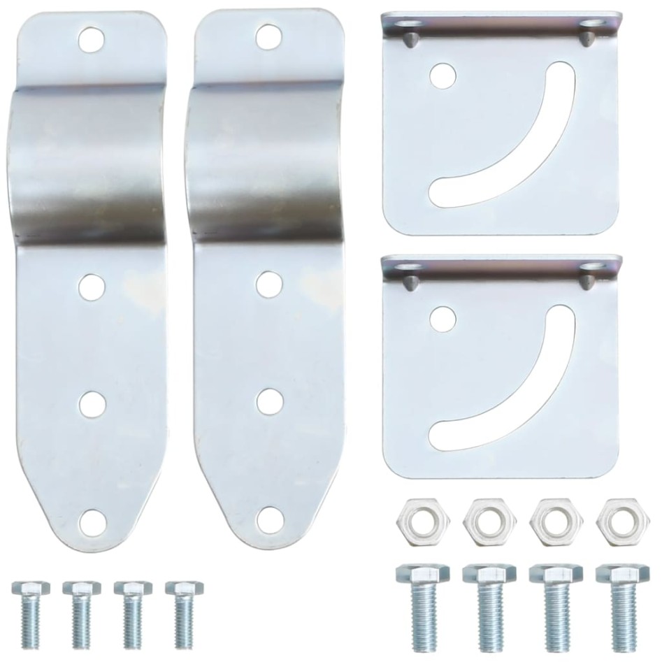 Espejo de tráfico convexo de exterior policarbonato negro