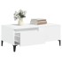 Mesa de centro madera contrachapada blanco 90x50x36,5