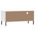 Mueble de TV con patas de metal OSLO madera maciza pino