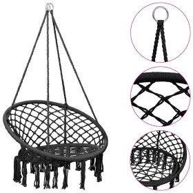 Silla colgante hamaca columpio 80 cm