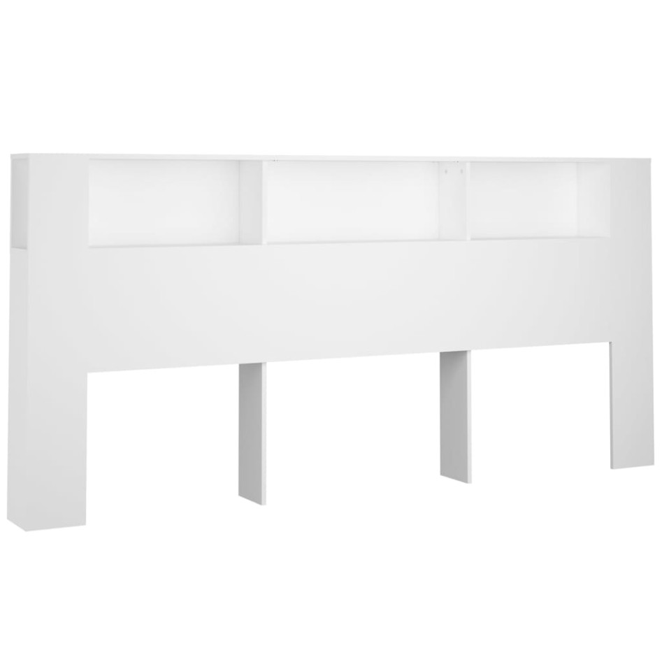 Mueble cabecero blanco 220x18,5x104,5