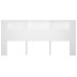 Mueble cabecero blanco 220x18,5x104,5