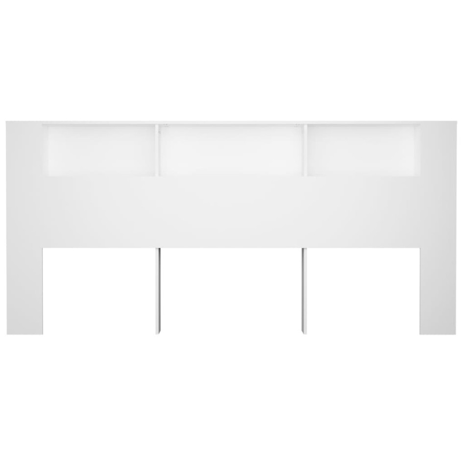 Mueble cabecero blanco 220x18,5x104,5