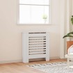 Cubierta para radiador MDF blanco 78 cm