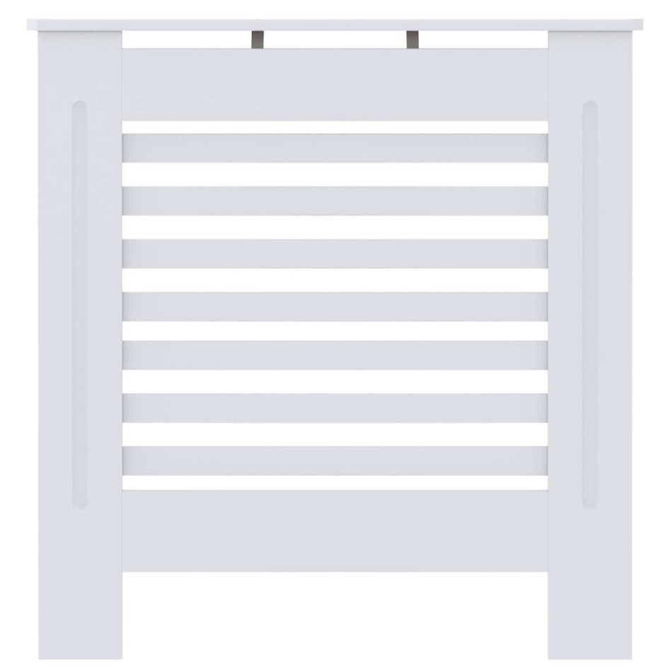 Cubierta para radiador MDF blanco 78