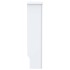 Cubierta para radiador MDF blanco 78