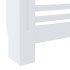 Cubierta para radiador MDF blanco 78