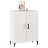 Aparador de madera contrachapada blanco 69,5x34x90