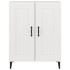 Aparador de madera contrachapada blanco 69,5x34x90