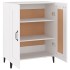 Aparador de madera contrachapada blanco 69,5x34x90