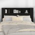 Mueble cabecero negro 160x18,5x104,5