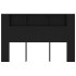 Mueble cabecero negro 160x18,5x104,5