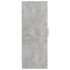 Mueble zapatero de aglomerado gris hormigón 32x35x92