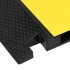 Rampas protectoras de cables con 5 canales goma 90