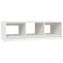 Mesa de centro de madera maciza de pino blanco 110x50x34