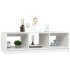 Mesa de centro de madera maciza de pino blanco 110x50x34