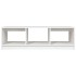 Mesa de centro de madera maciza de pino blanco 110x50x34