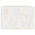 Mesa de centro de madera maciza de pino blanco 110x50x34