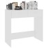 Escritorio de madera contrachapada blanco 80x40x75