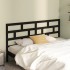Cabecero de cama madera maciza de pino negro 186x4x100