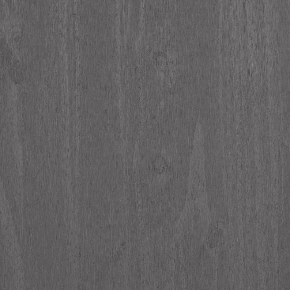 Escritorio HAMAR madera maciza de pino gris claro 110x40x75