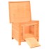 Caseta para gatos madera maciza de pino y abeto 50x46x43,5