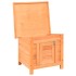 Caseta para gatos madera maciza de pino y abeto 50x46x43,5