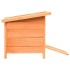 Caseta para gatos madera maciza de pino y abeto 50x46x43,5