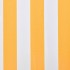 Toldo de lona naranja y blanco 450x300