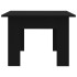 Mesa de centro madera contrachapada negro 100x60x42
