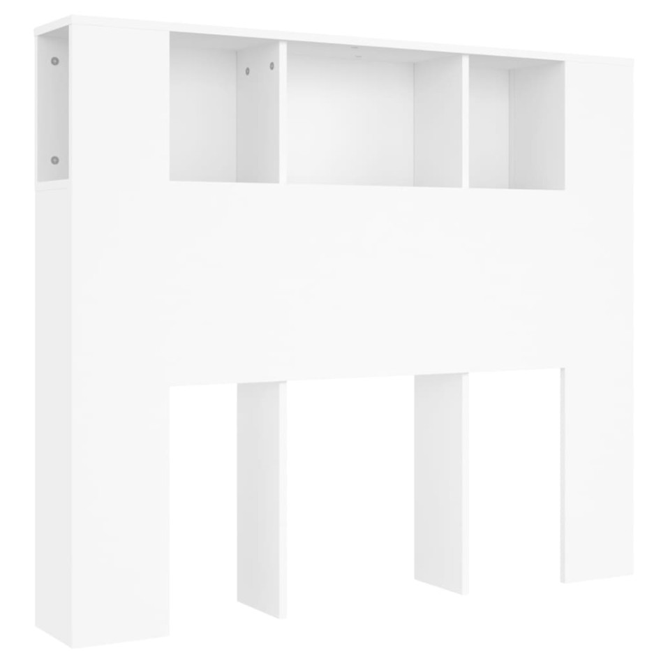Mueble cabecero blanco 120x18,5x102,5