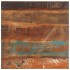 Tablero mesa cuadrada madera reciclada maciza 60x60 cm 25-27