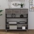 Mesa consola HAMAR madera maciza de pino gris claro 90x35x90